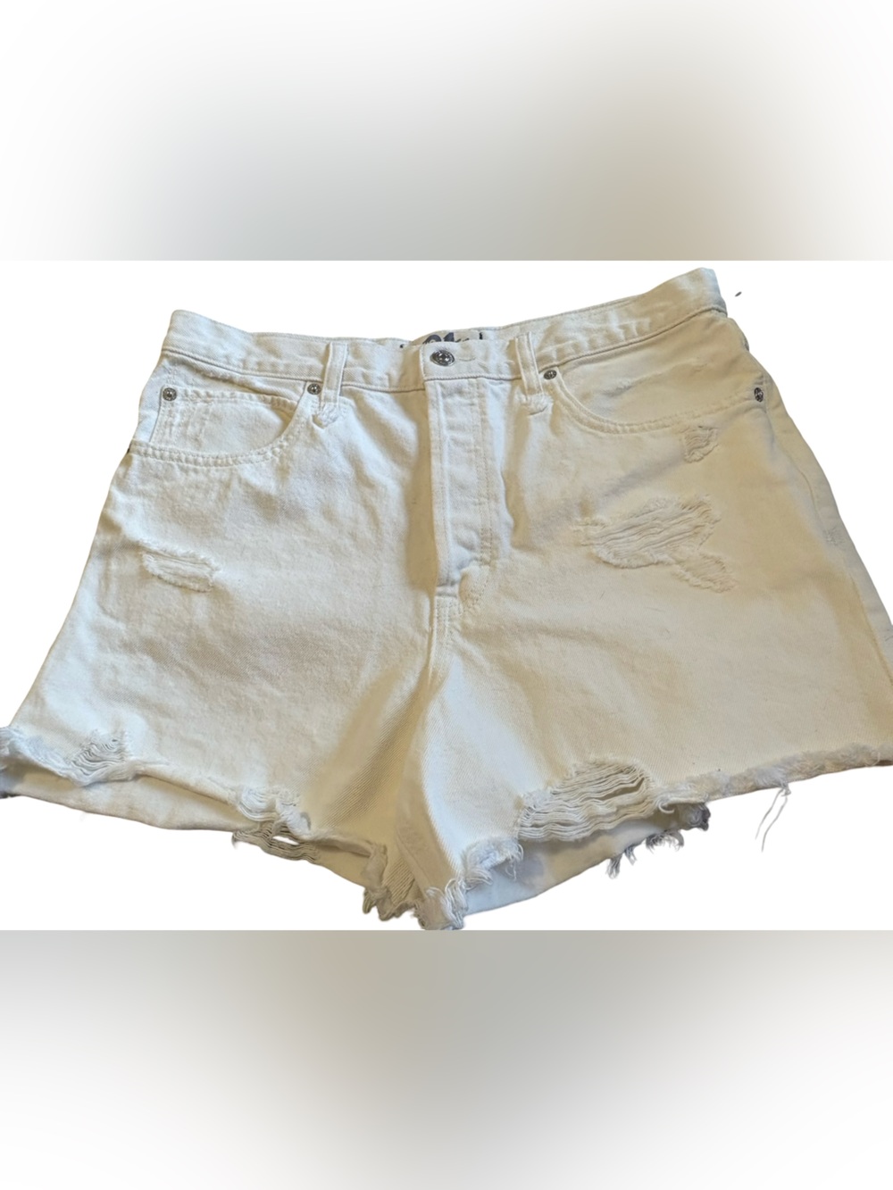 We the free button fly shorts